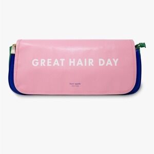 kate spade Hair Styling Tools Organizer Travel Bag, Great Hair Day #256057 NWT